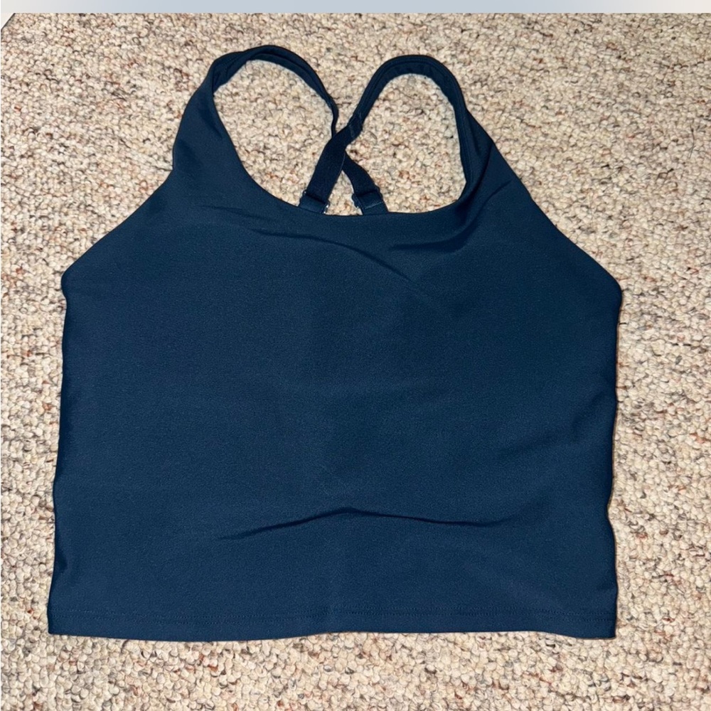 Old Navy Navy Blue Crop Top